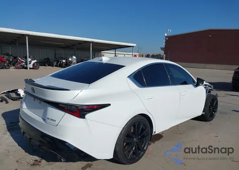 2021 Lexus Is 350 F Sport z USA, uszkodzony, nr VIN JTHGZ1B21M5040619